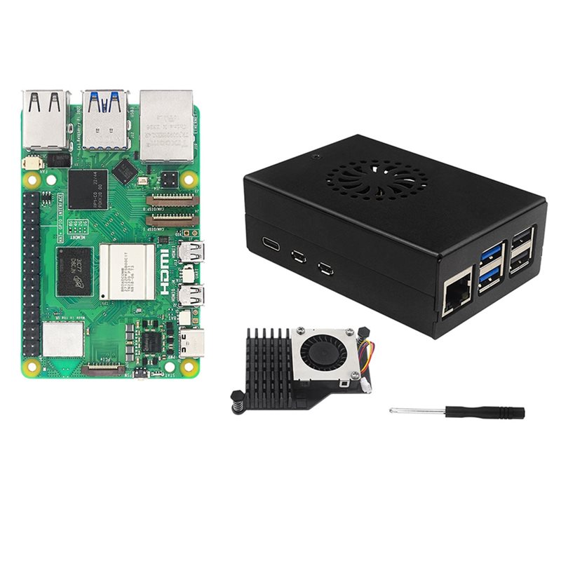 Raspberry Pi 5 8Gb Kit - AS95-For Irasptek 스타터 키트(라즈베리 파이 5