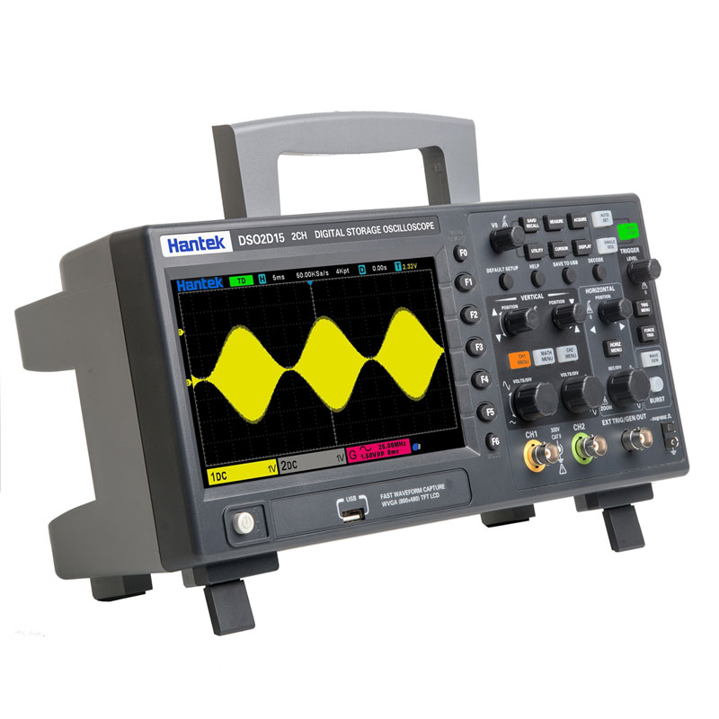 Digital Storage Oscilloscope 100Mhz - 새로운 입고 상품 Hantek DSO2C10 2채널