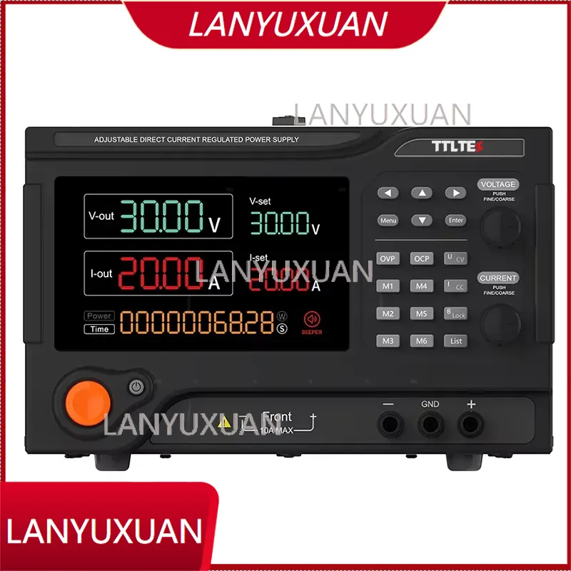 Programmable Dc Power Supply 30V 10A - TTLTES 조정 가능한 60V DC 프로그래밍