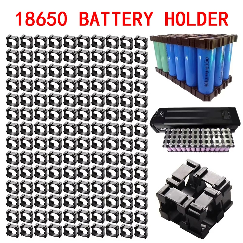 Spot Welder 18650 Battery Pack - 100pcs 18650 리튬 배터리 홀더 플라스틱