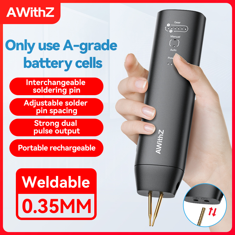 Spot Welder 18650 Battery Pack - Awithz 휴대용 배터리 스폿 용접기 DIY