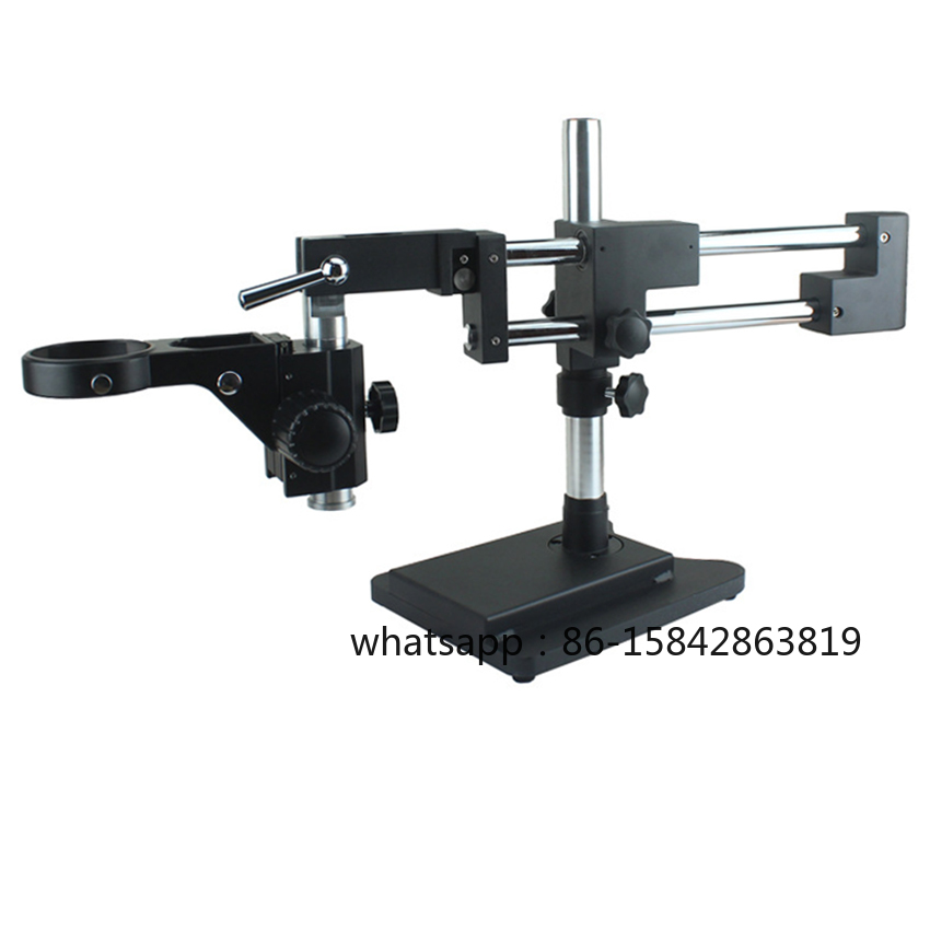 Stereo Trinocular Microscope Pcb - 범용 스탠드 더블 붐 쌍안경 삼안경