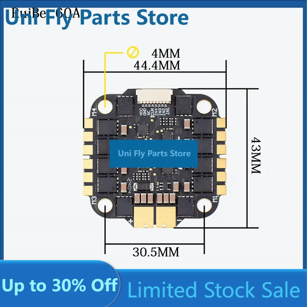 Fpv Flight Controller F7 Stack 60A - UniFlyJHEMCU F7 스택 F722 듀얼 플라이트