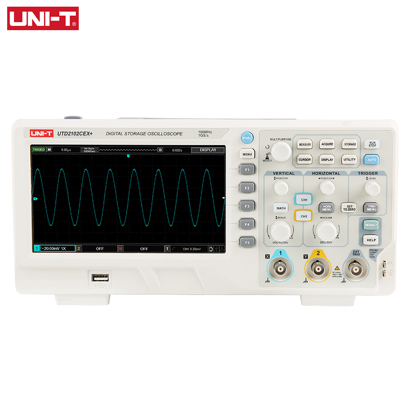 UNI-T UTD2102CEX+ 디지털 스토리지 오실로 - Digital Storage Oscilloscope 100Mhz 리뷰 및 가격