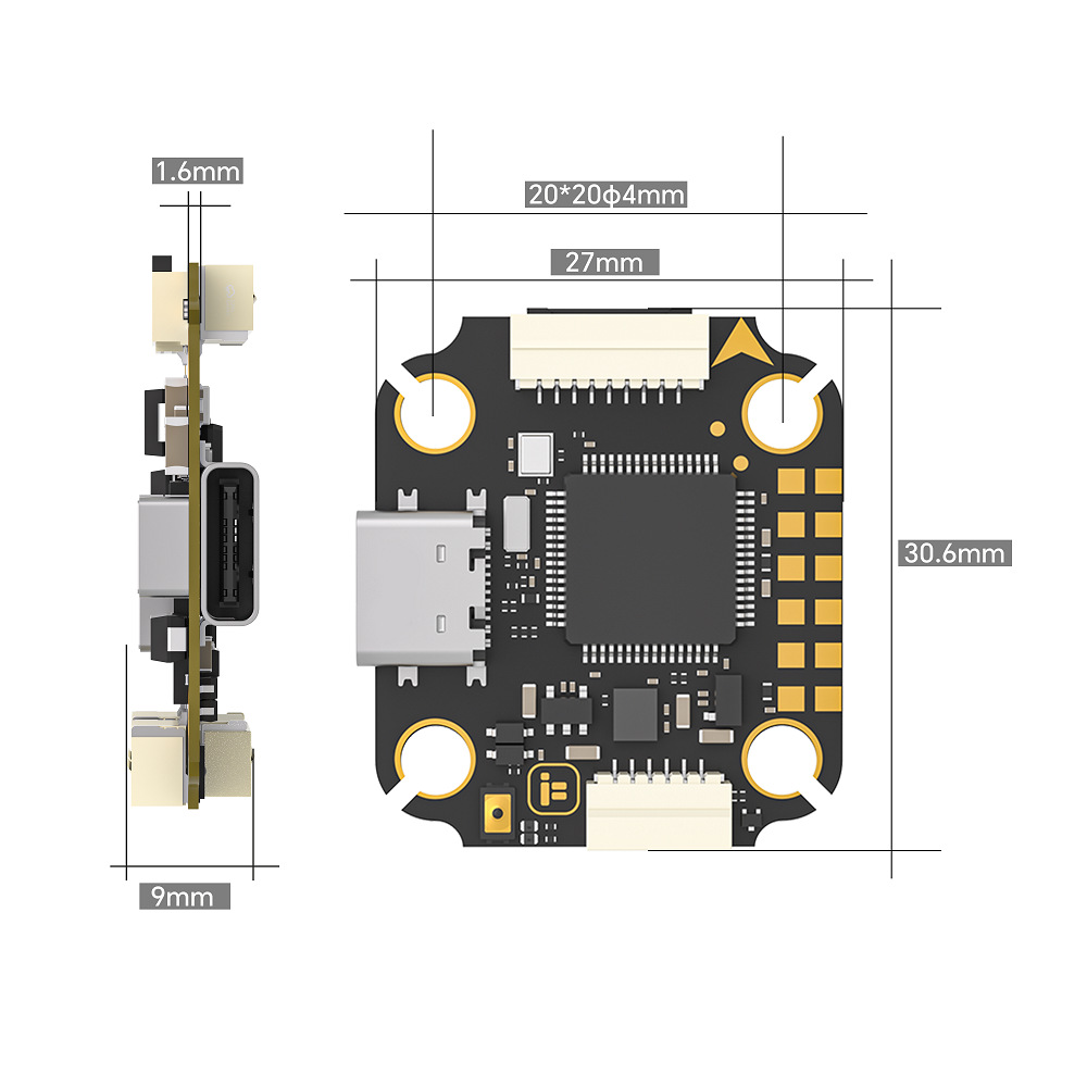 IFlight Borg F7 미니 스택 Borg F7  - Fpv Flight Controller F7 Stack 60A 리뷰 및 가격
