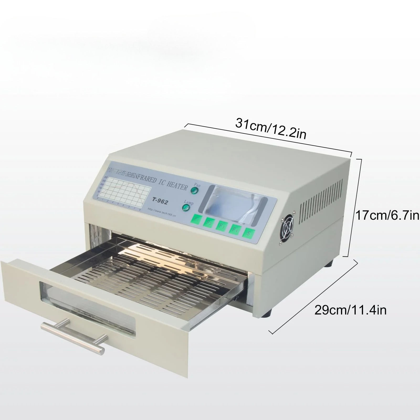 2026800W 자동 리플로우 머신, T962 리플로우 - Reflow Oven Pcb T962 리뷰 및 가격
