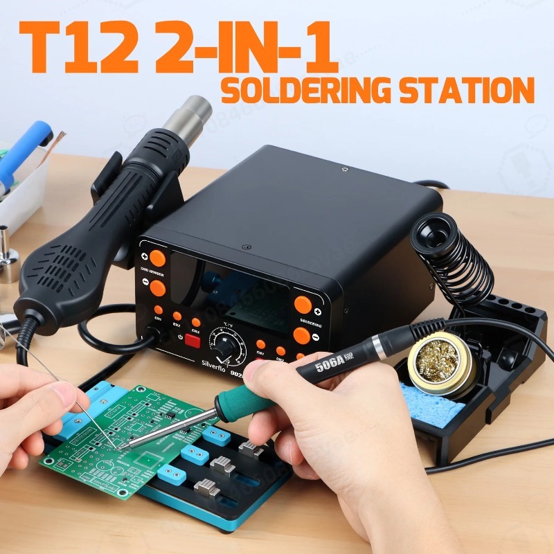 902D-IV 775W 납땜 스테이션 열풍 리워크 스테 - Hot Air Rework Station T12 리뷰 및 가격