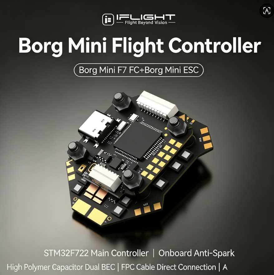 IFlight Borg F7 미니 스택 ICM42688 - Fpv Flight Controller F7 Stack 60A 리뷰 및 가격
