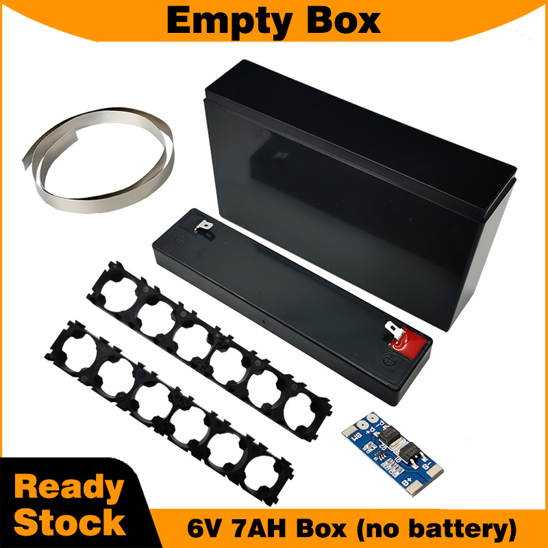 6V 7AH DIY용 빈 배터리 박스 키트(6개 186 - Spot Welder 18650 Battery Pack 리뷰 및 가격