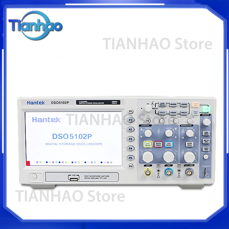 Hantek DSO5102P 디지털 스토리지 오실로스코 - Digital Storage Oscilloscope 100Mhz 리뷰 및 가격