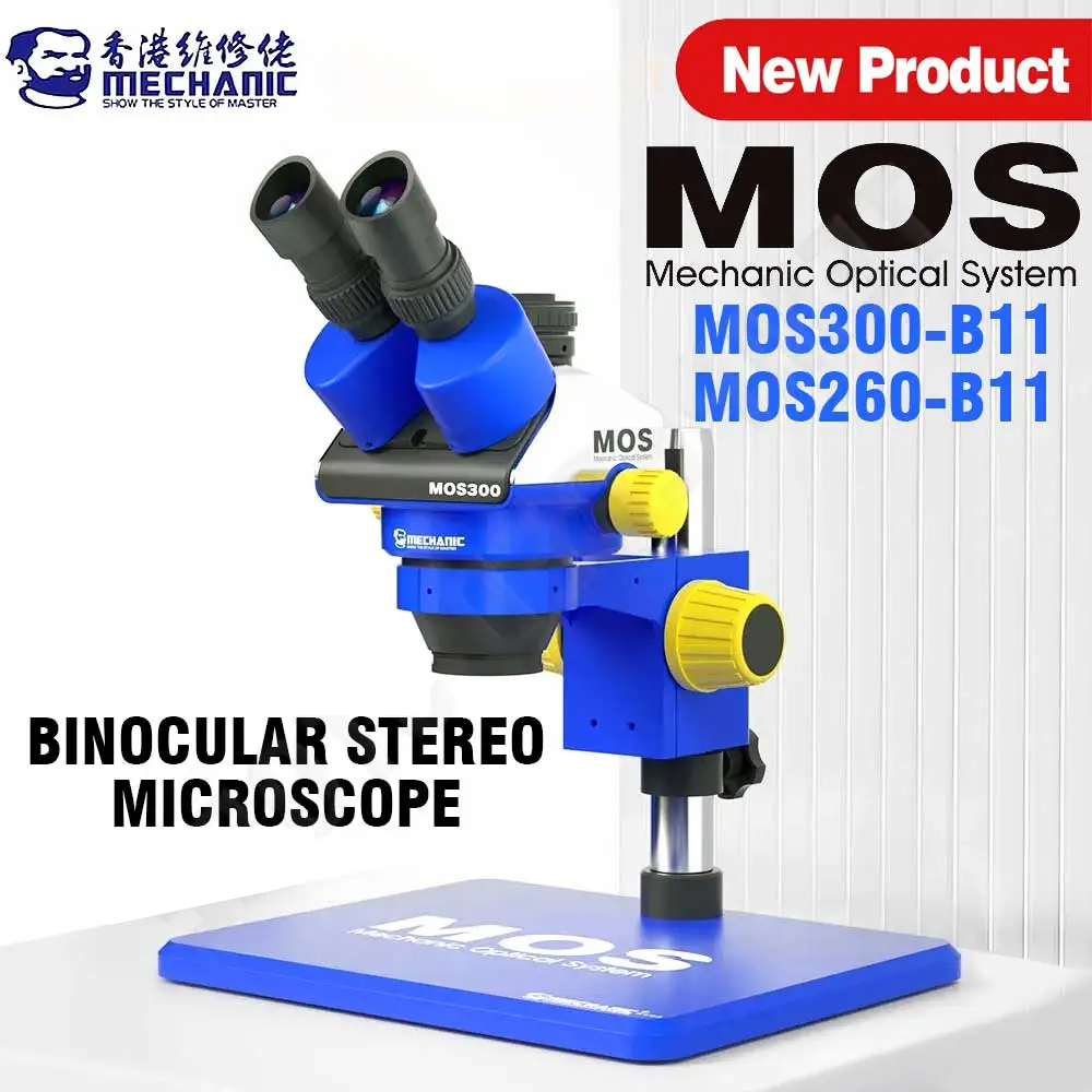 MECHANIC MOS260-B11/MOS300-B11 - Stereo Trinocular Microscope Pcb 리뷰 및 가격