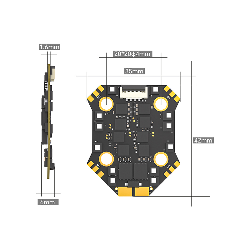 보그-F7 미니 스택/플라이트 컨트롤러/미니 60 4  - Fpv Flight Controller F7 Stack 60A 리뷰 및 가격