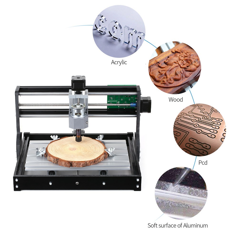 CNC 3018 PRO 레이저 조각기 목재 CNC 라우 - Mini Laser Engraver Cnc Router 리뷰 및 가격