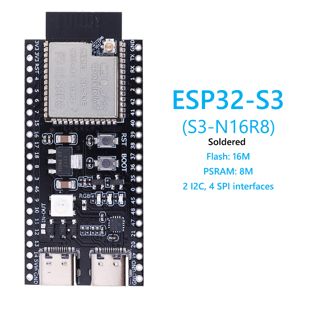 ESP32 S3 N16R8 N8R2 확장 어댑터 키트가 - Esp32 S3 Development Board Lot 리뷰 및 가격