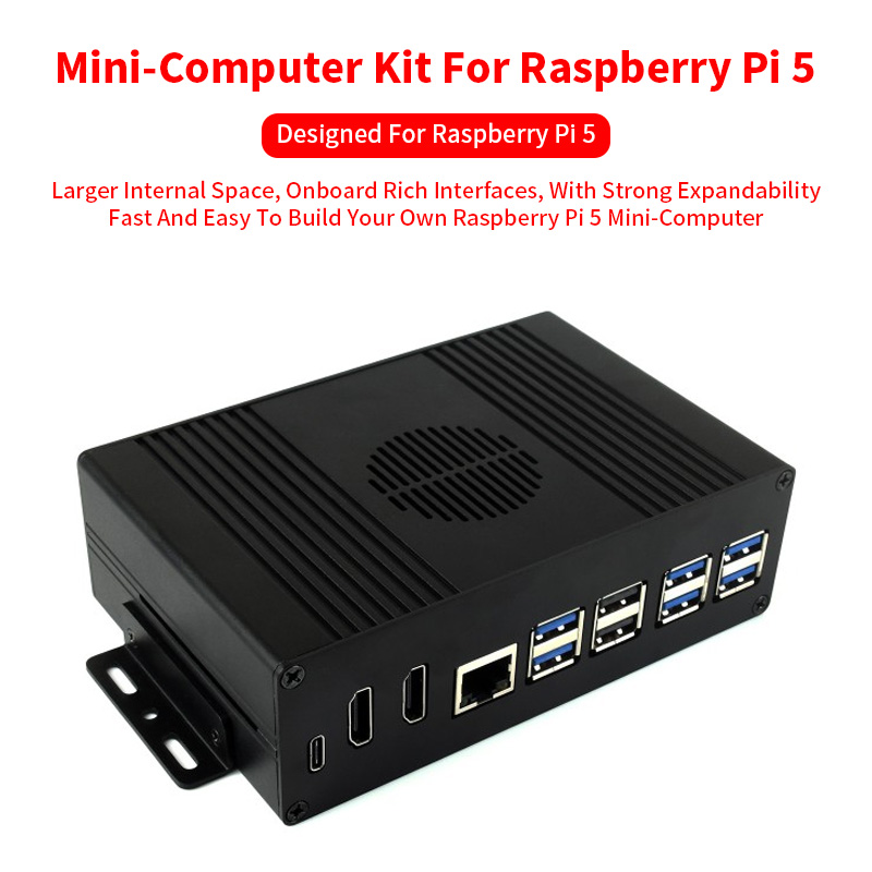 Raspberry Pi 5 올인원 미니 컴퓨터 키트,  - Raspberry Pi 5 8Gb Kit 리뷰 및 가격