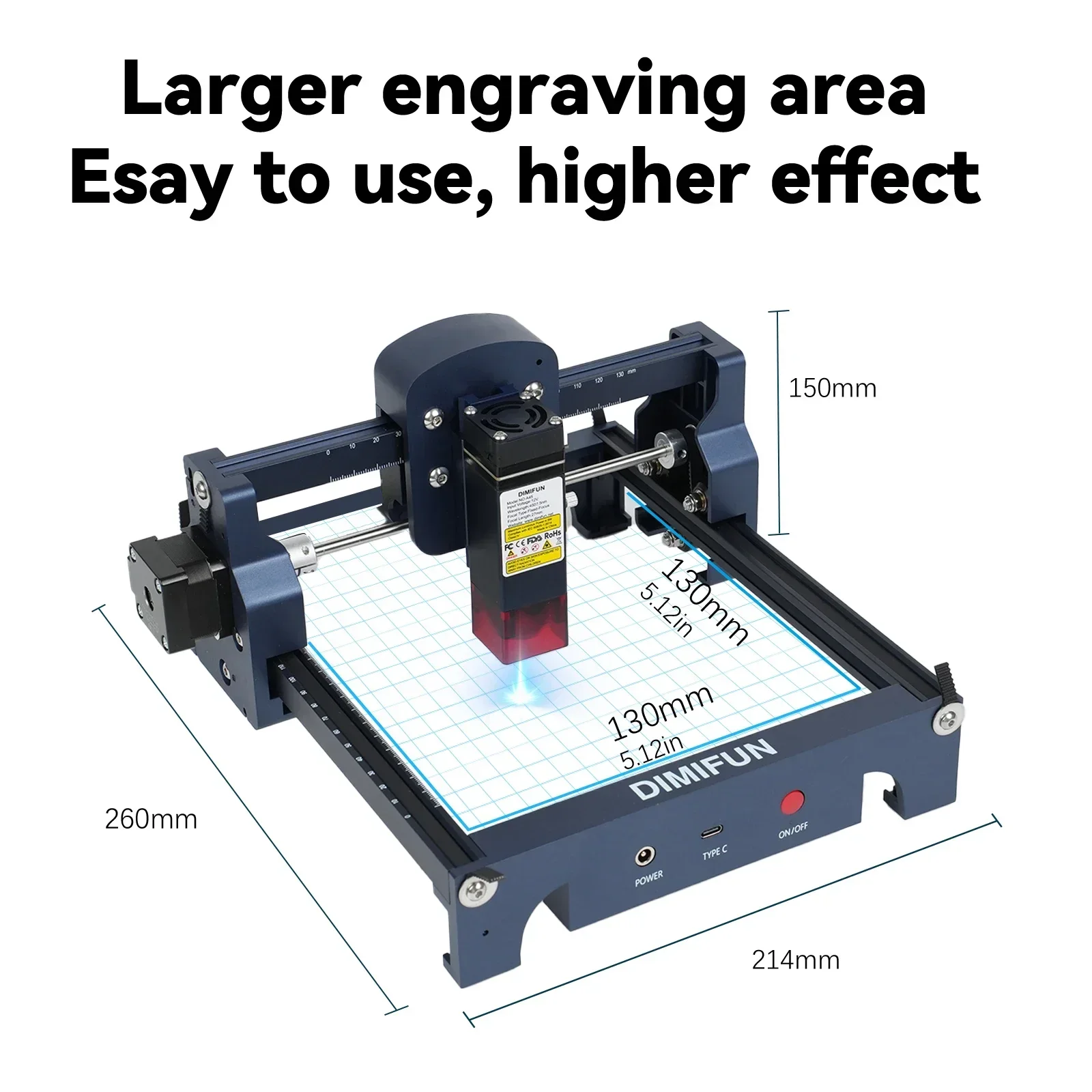 2.5/4.5W 휴대용 미니 데스크탑 레이저 조각기 C - Mini Laser Engraver Cnc Router 리뷰 및 가격