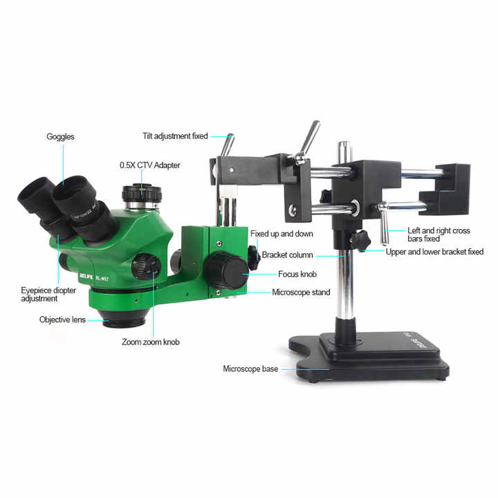 RL-M3-STL2 삼안 실체 현미경 전자 현미경, 휴 - Stereo Trinocular Microscope Pcb 리뷰 및 가격