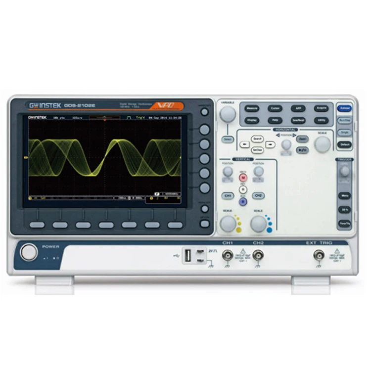 Gwinstek GDS-2000E 시리즈 GDS-220 - Digital Storage Oscilloscope 100Mhz 리뷰 및 가격