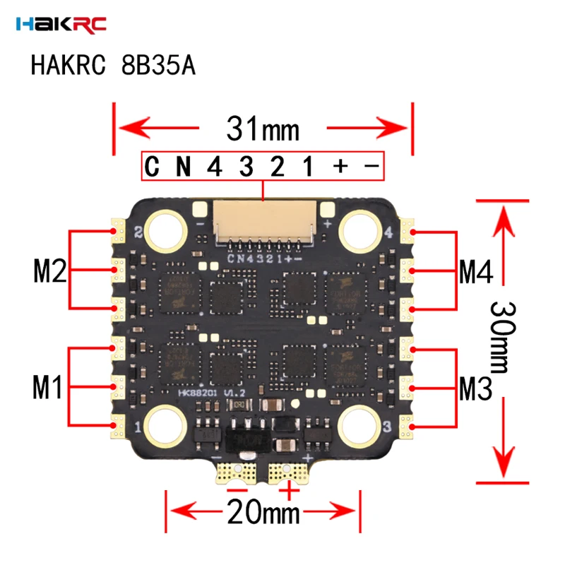 HAKRC F7220 V2 F7 미니 비행 컨트롤러 듀 - Fpv Flight Controller F7 Stack 60A 리뷰 및 가격